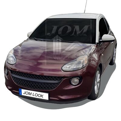 JOM Kühlergitter Kühlergrill ohne Emblem schwarz passend für Opel Adam 2012-2019