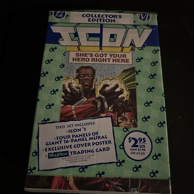 DC Comics ICON #1 COLLECTORS EDITION SEALED