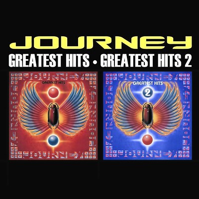 SOJOURN Our Best To You CD ハードポップ Journey Greatest Hits 1 & 2 12x12 Album Cover Replica Poster Print