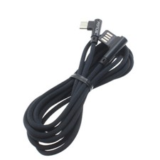Angle USB Cable 6ft Type-C Charger Cord USB-C Power Wire Sync for Cell Phones