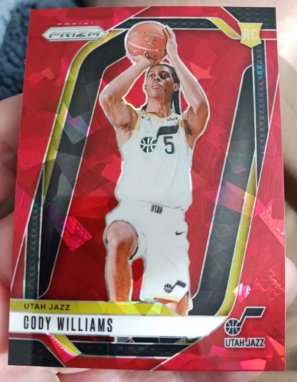 Cody Williams trading card