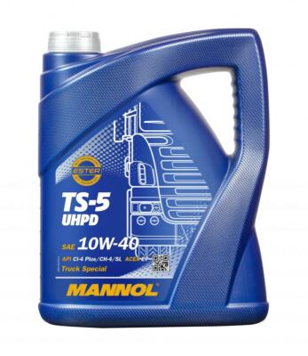 5  Liter MANNOL  10W-40 UHPD TS-5 LKW Öl Motoröl Sattelschlepper Busse Bergbau