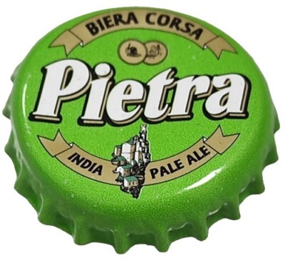Frankreich Bierkapsel Beer Crown Cap Biera Corsa Pietra India Pale Ale RP 106