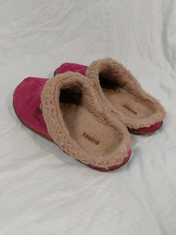 Zapatillas Sorel Nakiska Slide para mujer talla 7 EU 38 ciruela roja granate nl1612-671 Foto 3 de 4