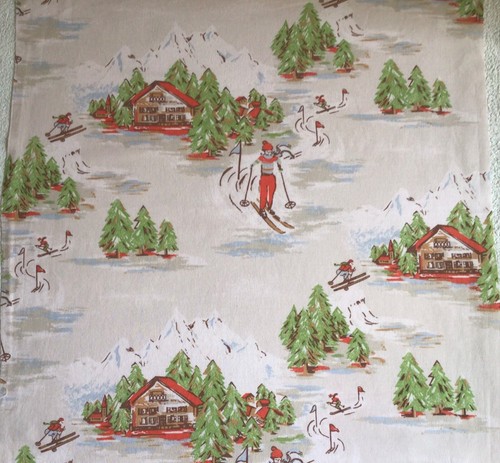 USED Winter Sport Alpine Ski Cath Kidston Brushed Light Cotton Assorted Sizes - Picture 7 of 8