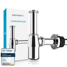 Bächlein Tassensiphon Universal für Waschbecken & Waschtisch - Geruchsverschluss