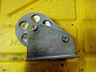 SCHEAFER SS SINGLE LEAD BLOCK 5/8'' LINE 3.25H X 4''L X 2.5W