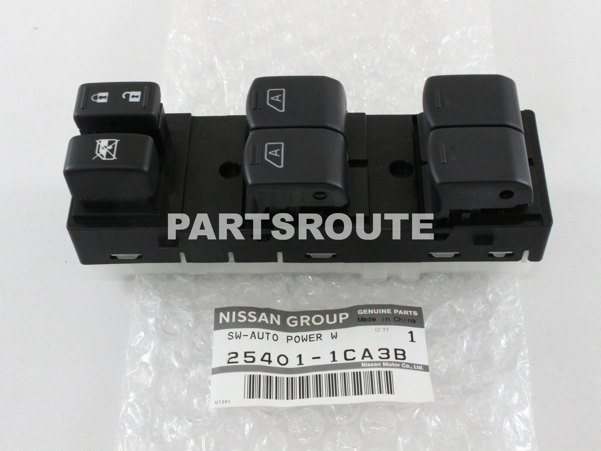 2009-2010 Infiniti FX35 OEM Genuine Main Power Window Switch
