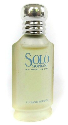 Luciano Soprani SOLO Soprani Natural Scent Miniature Vintage 1990 5ml new