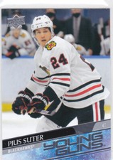 20/21 UD..PIUS SUTER..YOUNG GUNS..# 484..BLACKHAWKS..FREE COMBINED SHIPPING