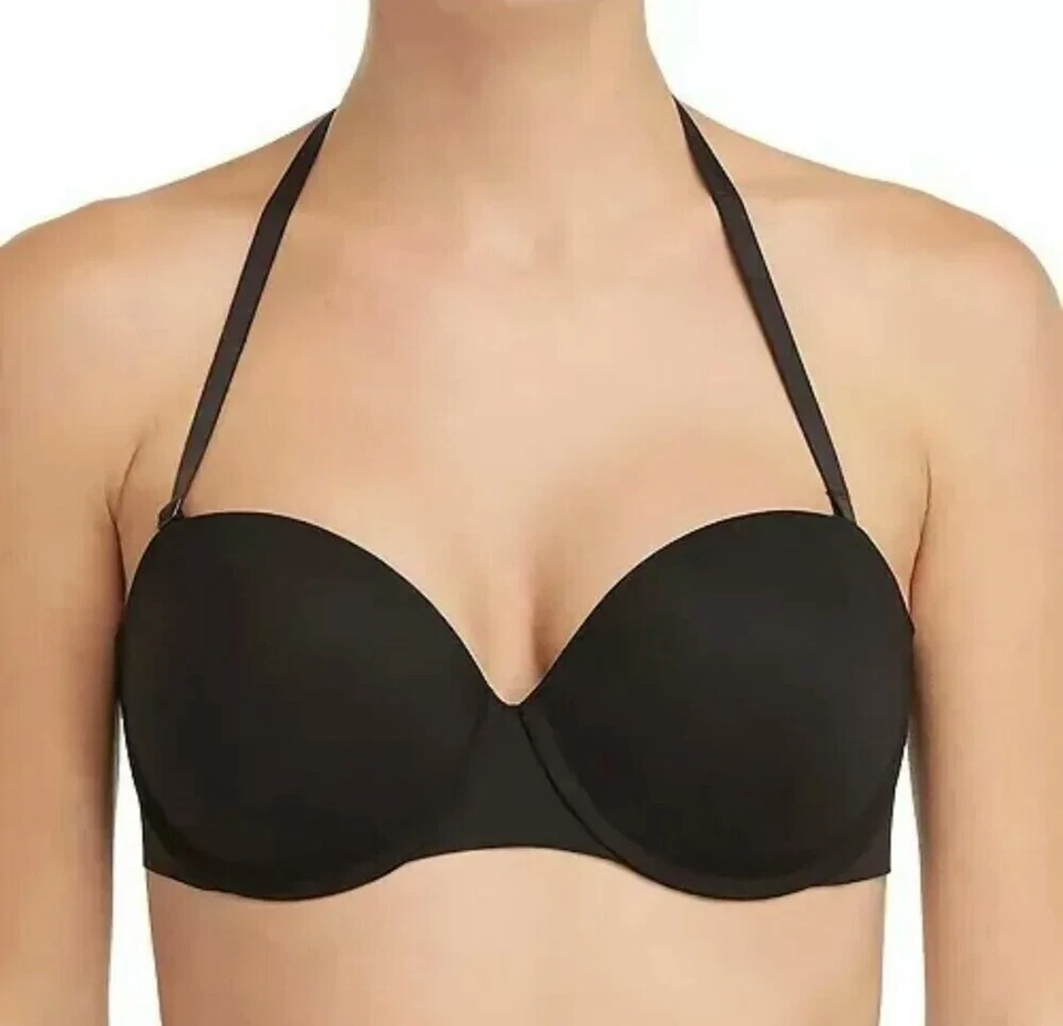 Nuevo sujetador sin tirantes para mujer SPANX 30022R negro para cualquier cosa talla 32D. Foto 2 de 4