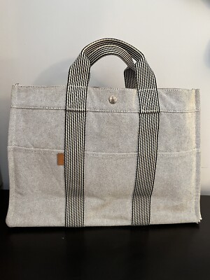 バッグ HERMES FOURE-TOUT CANVAS TOTE HAND BAG s-l1200.jpg
