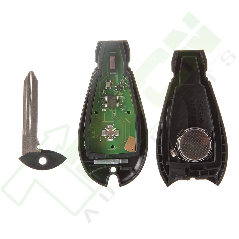 Para RAM 1500 2500 3500 2010 2011 2012 Entrada sin llave Control remoto Coche Llavero Foto 4 de 4