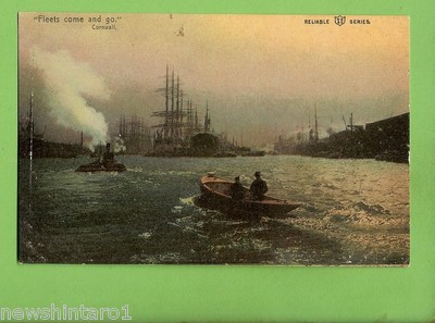 #G.    SHIPPING POSTCARD -   FLEETS COME AND GO