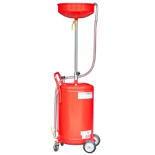 Best 20 Gallon Waste Oil Drain Tank Air 3198 Operated Drainer Oil change