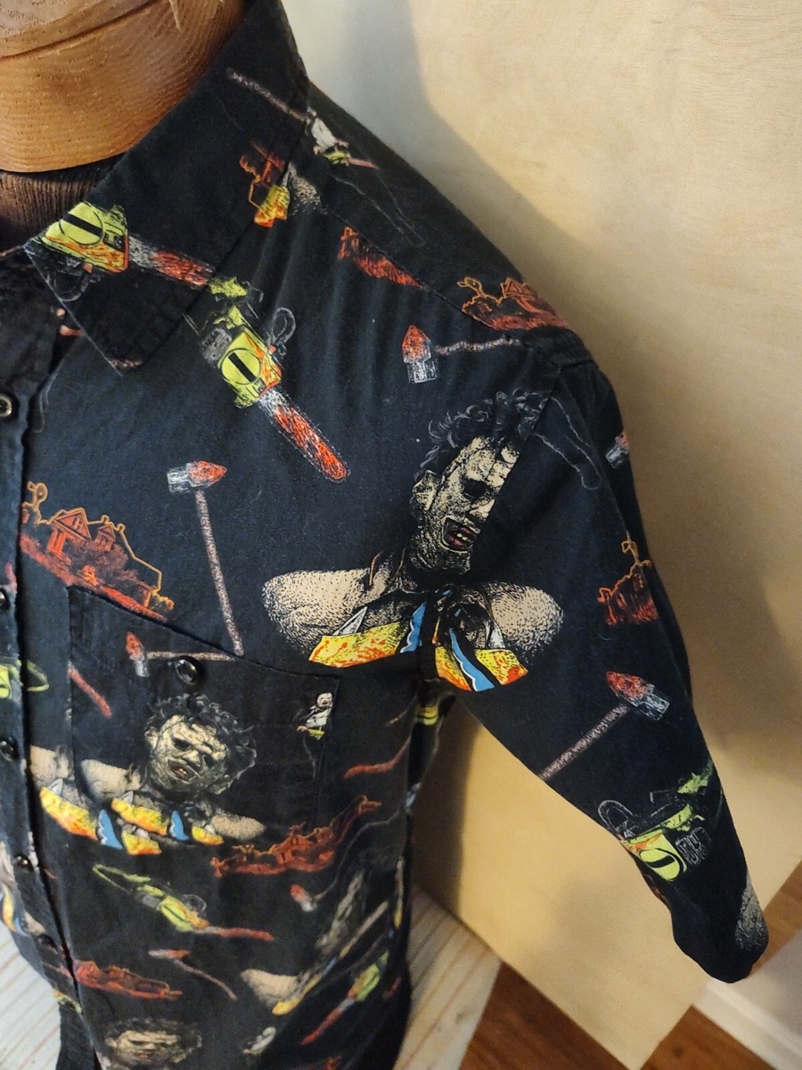 トップス TEXASCHAINSAWMASSACRE HAWAIIAN SHIRT Wacko Maria Mens The Texas Chainsaw Massacre S/S Hawaiian
