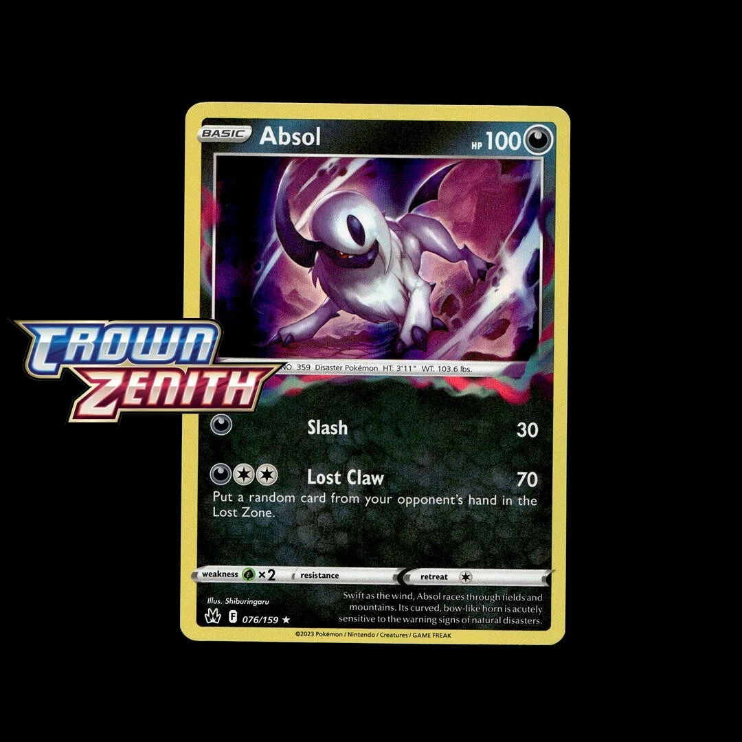 Absol 076/159 SWSH: Crown Zenith for sale | eBay