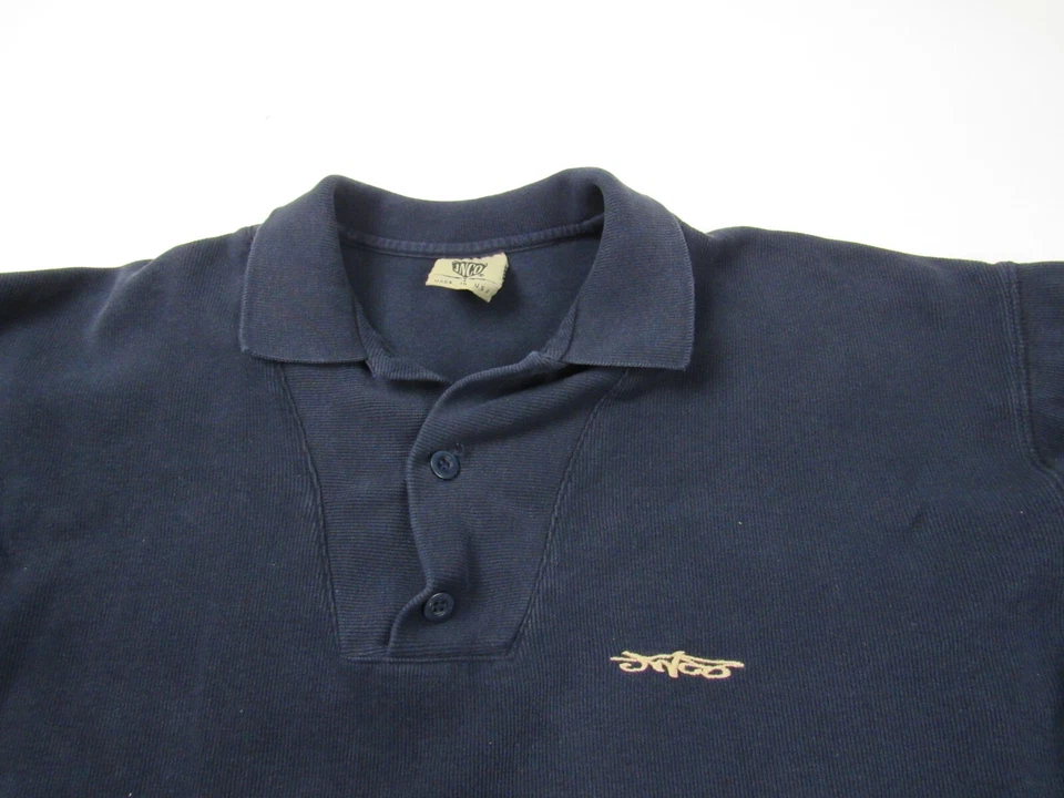 Camisa De Colección Años 90 JNCO Cuello Acanalado L/XL Manga Larga Grunge Hipster Pesada EE. UU. Foto 2 de 4