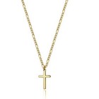 14K Gold Filled Cross Necklace for Men Assorted Item Display Lengths , Styles