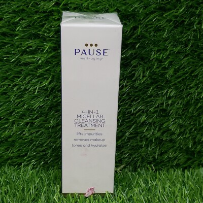 PAUSE Well-Aging 4-in-1 Micellar Cleansing Treatment - 6 oz - Sealed