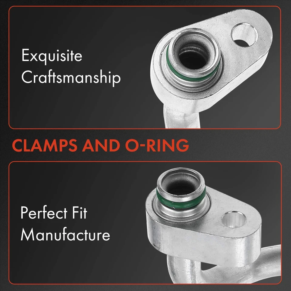 A/C 制冷剂软管放电线适用于丰田 RAV4 13-18 汽油高压 — 第 3/4 张图片