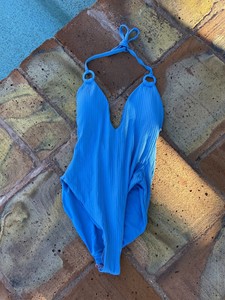 Red Carter Maillot Plunge One Piece Swimsuit Sz S Brand New 385 Ebay