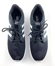 Adidas Women's Size 10 Cloudfoam QT Racer DB0275 Black Running Shoes Sneakers