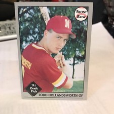 1991 Front Row Draft Picks #46 Todd Hollandsworth