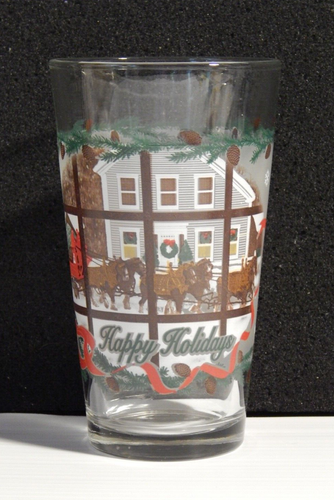 Vaso de pinta de vacaciones Budweiser - 16 oz/500 ml - Imagen 4 de 16
