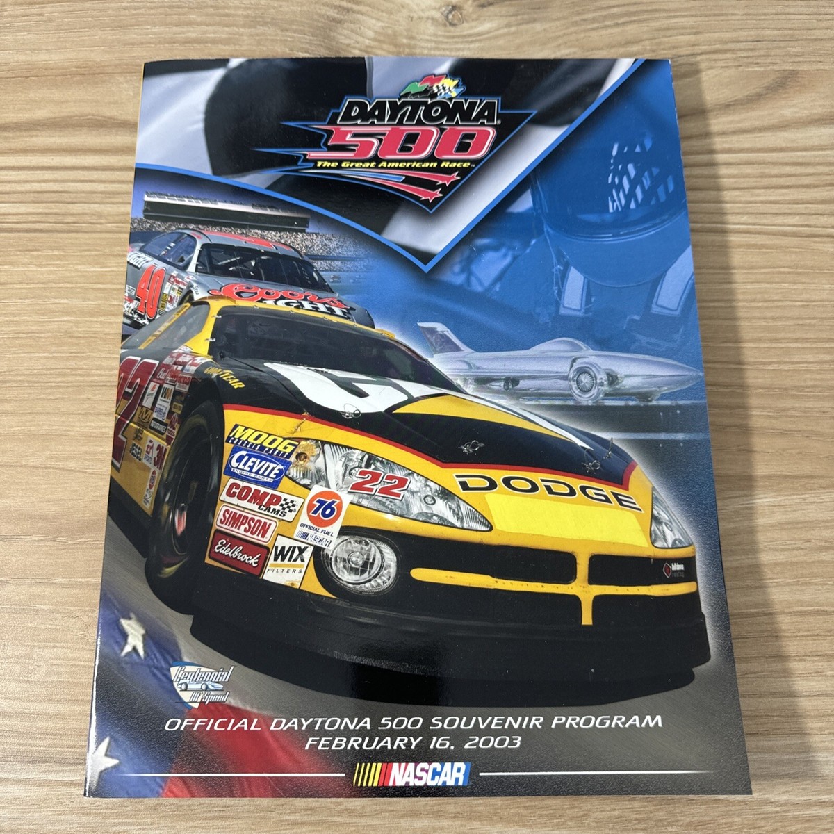 NASCAR 2003 DAYTONA 500 PROGRAM 40th ANNUAL FEB 16 2003 Book | eBay