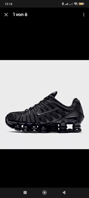 Nike Shox TL Metallic Black/Orange NEU / OVP
