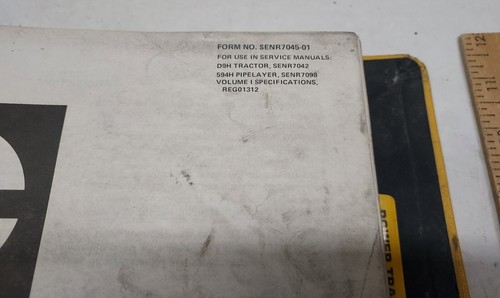 CATERPILLAR SERVICE MANUAL - BINDER plus numerous PUBLICATIONS - As Is - Imagen 4 de 15