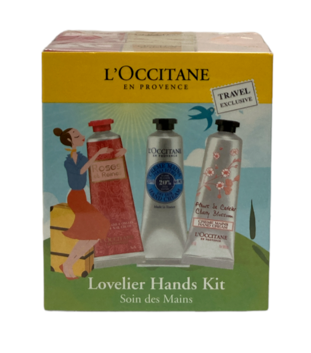 L'Occitane En Provence Lovelier Hand Kit Travel Exclusive (6 pcs