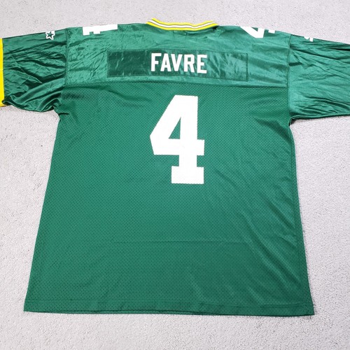 Vintage Brett Favre Green Bay Packers #4 Starter Jersey NFL Football Adult 54 - Picture 4 of 13
