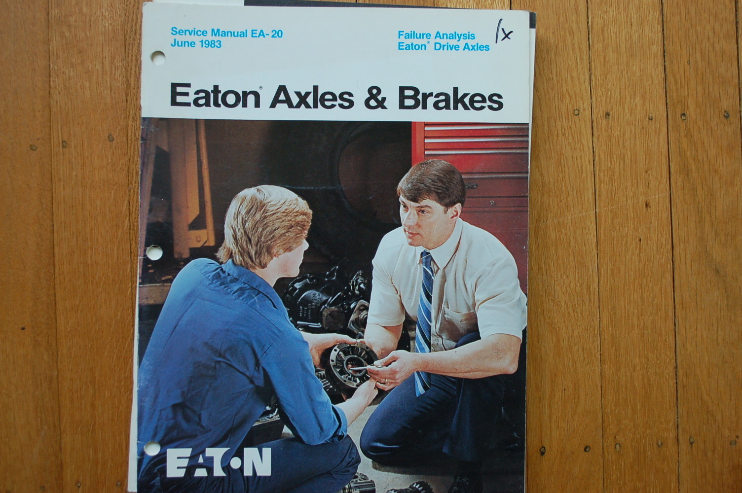 EATON AXLE BRAKE FAILURE ANALYSIS Service Manual book shop repair DRIVE