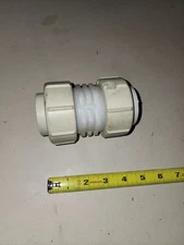 +GF+ Georg Fischer 1 1/2" Slip Check Valve Spring Ball Type d40DN32 PP PVDF 