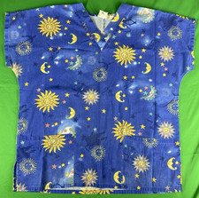 Large Zodiac Themed Simply Basic Scrub Top