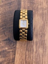 Anne Klein Ladies Gold Tone Wrist Watch 11/7604 NEW BATTERY