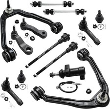 Detroit Axle - AWD Front End 13pc Suspension Kit for Silverado Sierra Chevy GMC