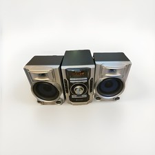 Sony MHC-EC55 Mini Hi-Fi Stereo System 3 CD Changer w/ Speakers Tested