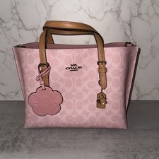 Coach Mollie Tote Bag 25 Powder Pink