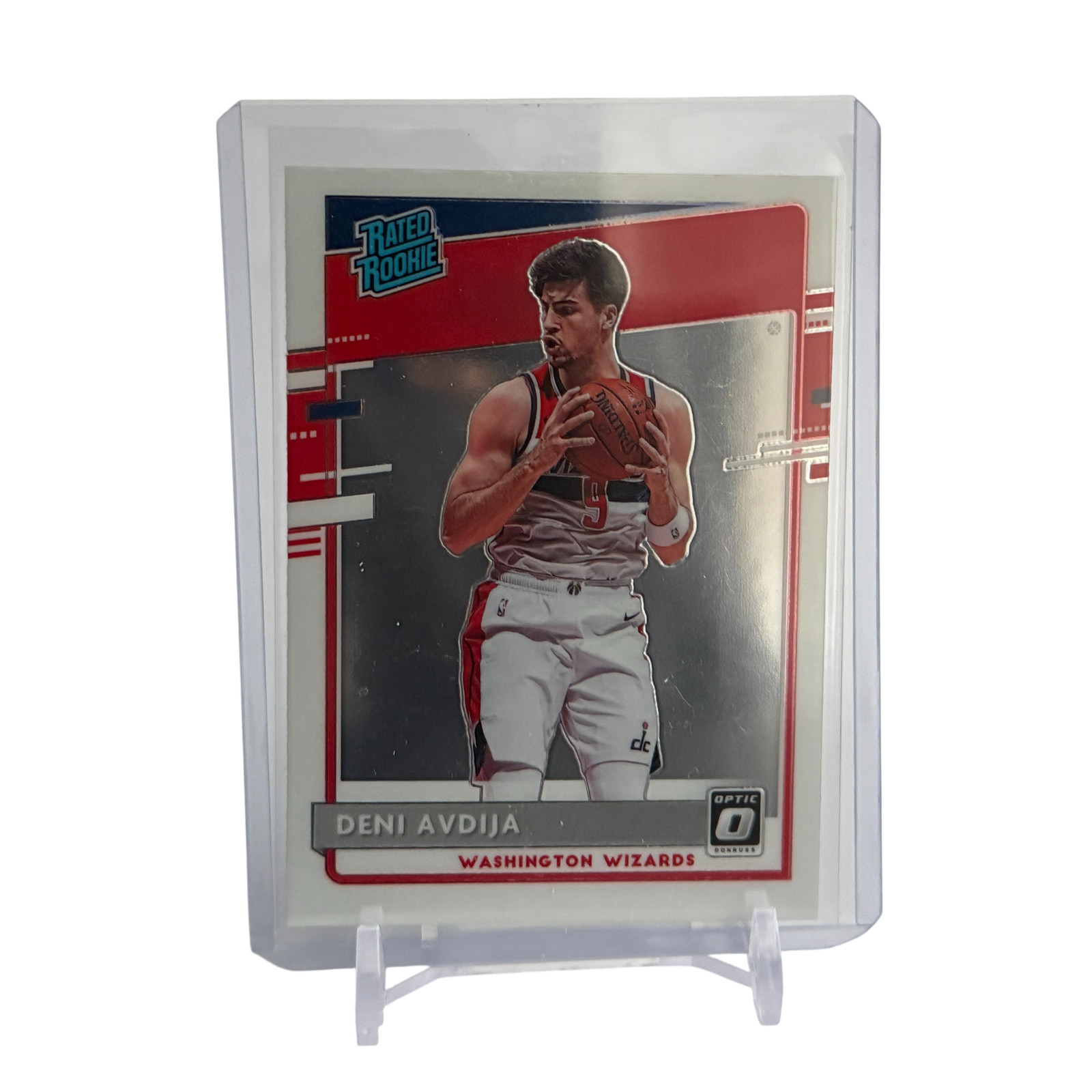 2020-21 Panini Donruss Optic Deni Avdija Rated Rookie #159 Washington Wizards