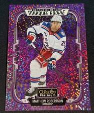 Matthew Robertson 2025-26 O-Pee-Chee Platinum Violet Pixels /299 #241