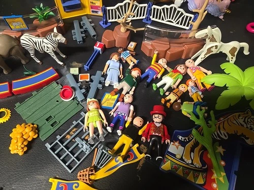 Vintage Playmobil  People Figures Lot A Variety Of Figures