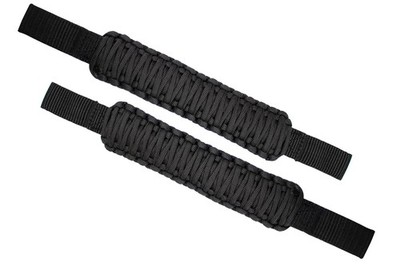 Fishbone Offroad FB55281 Universal Black Paracord Grab Handles for Headrest