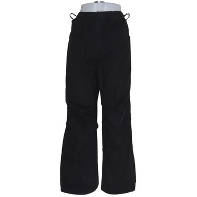 Bershka, Cargohose, Größe: M, Schwarz, Baumwolle, Einfarbig, Damen #DV8