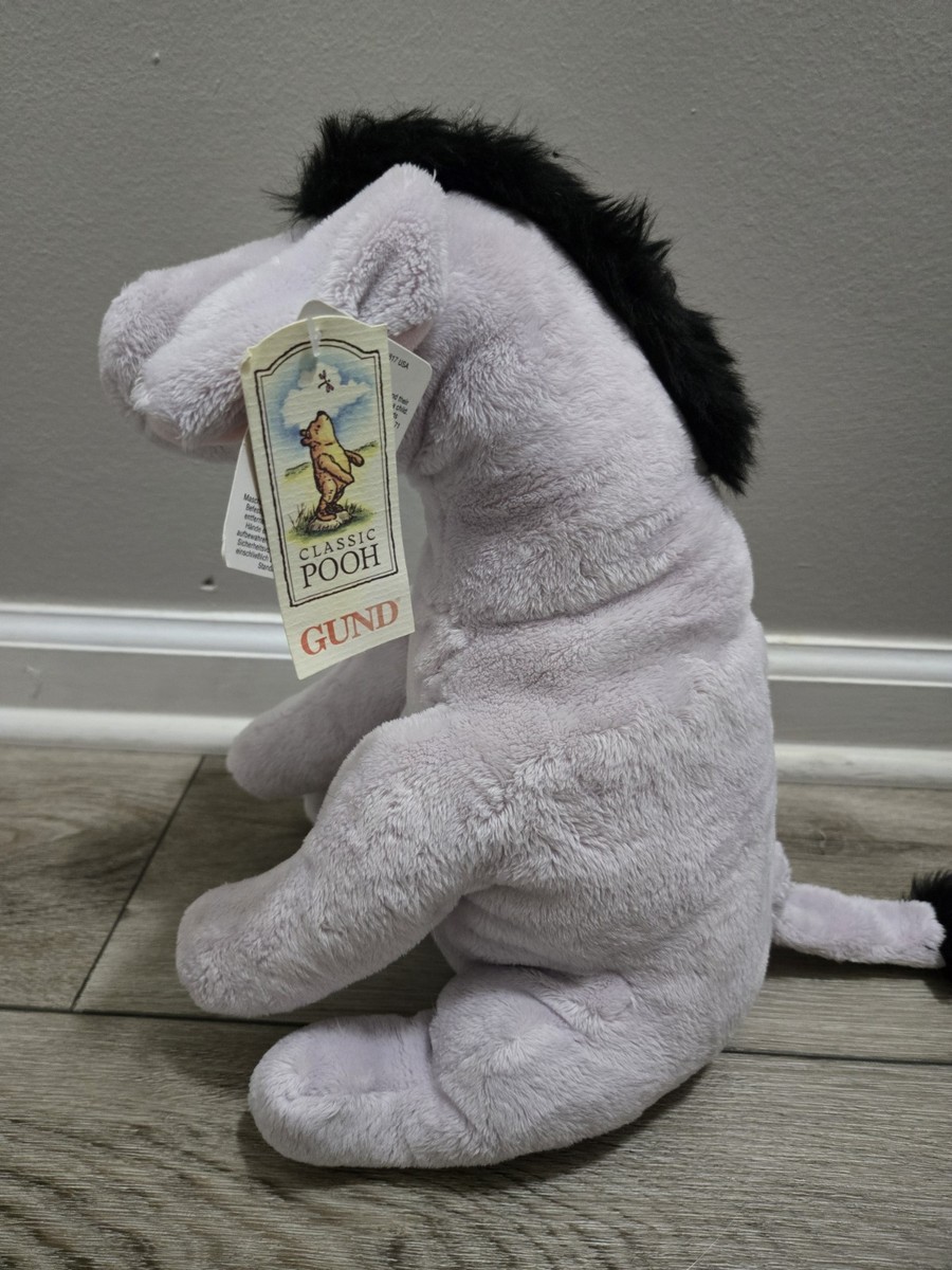 Gund Classic Pooh Eeyore Plush HTF *NWT* Disney Stuffed Animal | eBay