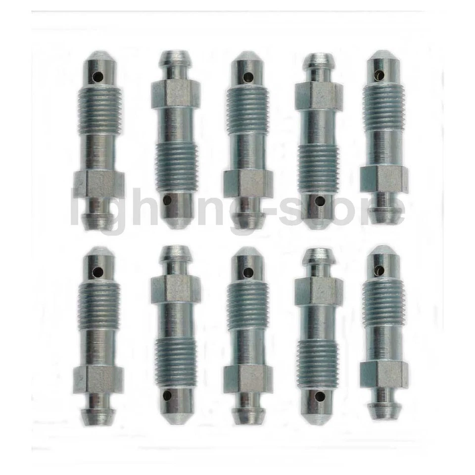 2 tornillos de purga de freno delantero trasero para Ford F-100 3,9 L 4,9 L 6,4 L 7,5 L 5,9 L 5,0 L Foto 2 de 4