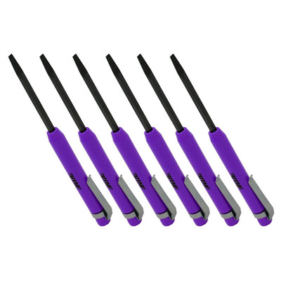  VIM Tools MINI PRYBAR STRAIGHHT - PURPLE - 6 PACK MPBPS-6PK