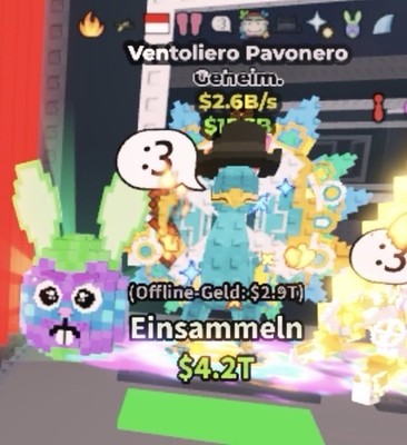 Ventoliero Pavonero - Steal a Brainrot - 2.6B with 10 Trades (Ultra Rare)